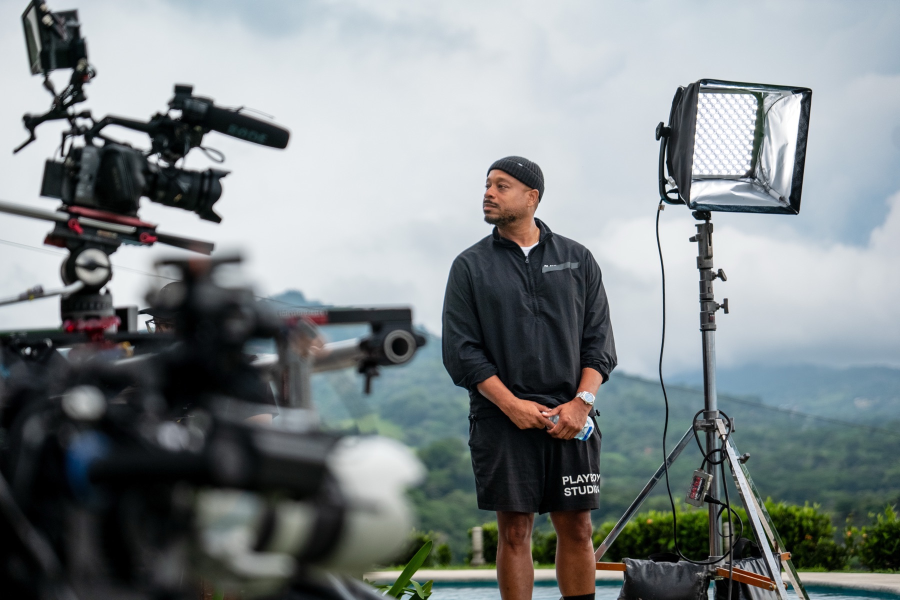 On set in Costa Rica — The M Word documentary