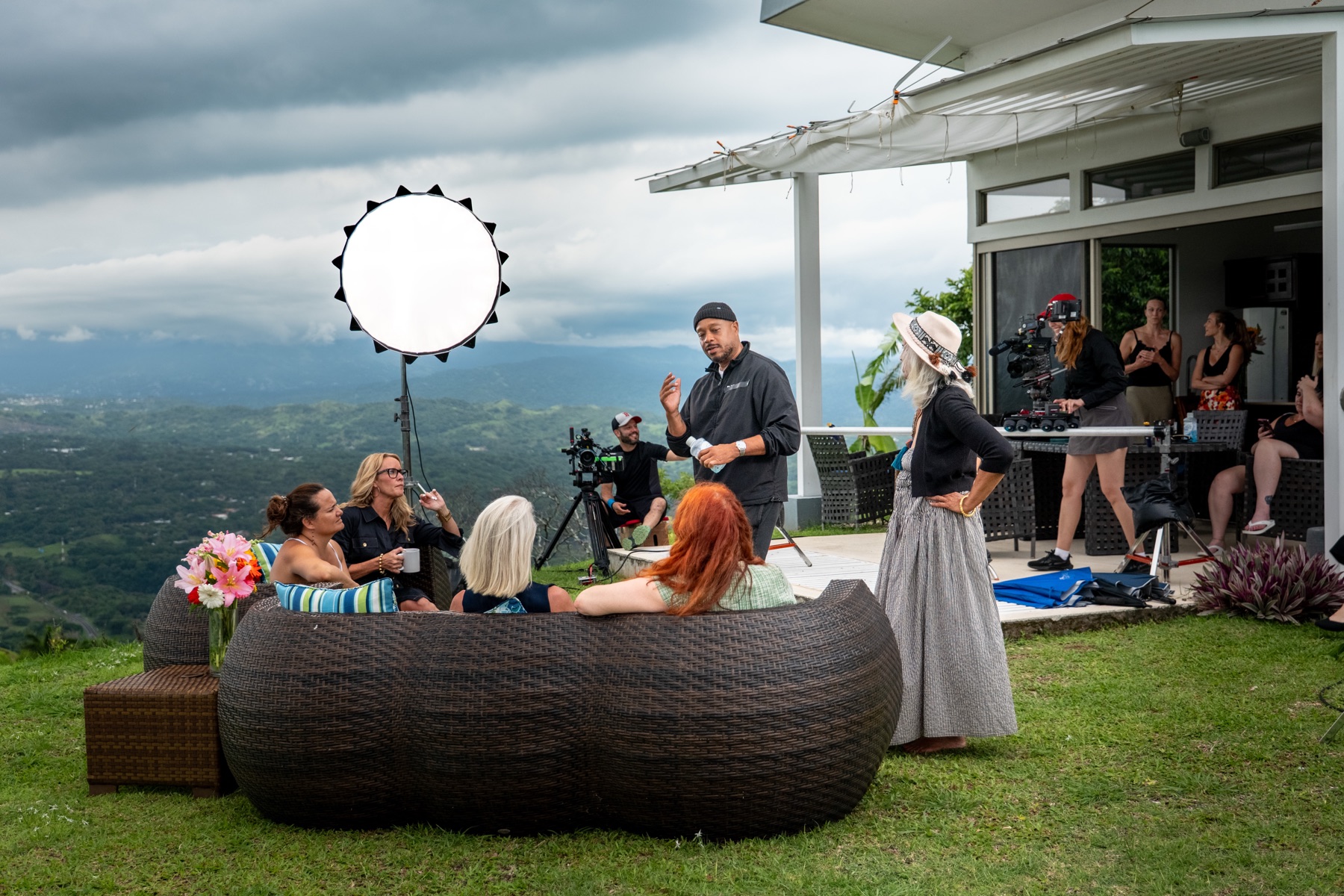 Documentary production — behind the scenes