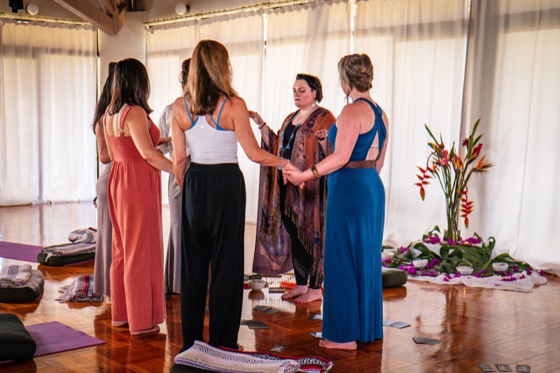 Retreat moment